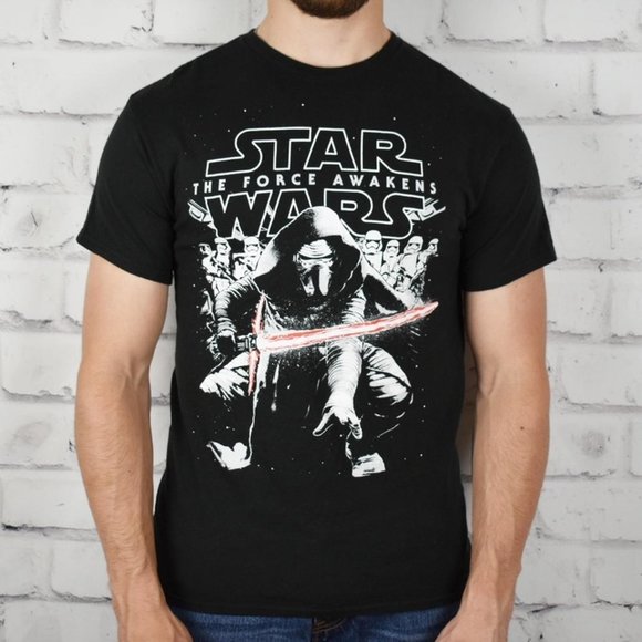 LIKE NEW Licensed Star Wars The Force Awakens Graphic Tee - Picture 4 of 4